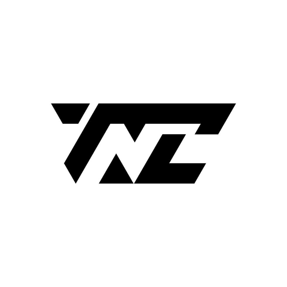tnc modernd initial logo design. letter t, letter n, letter c logo vector