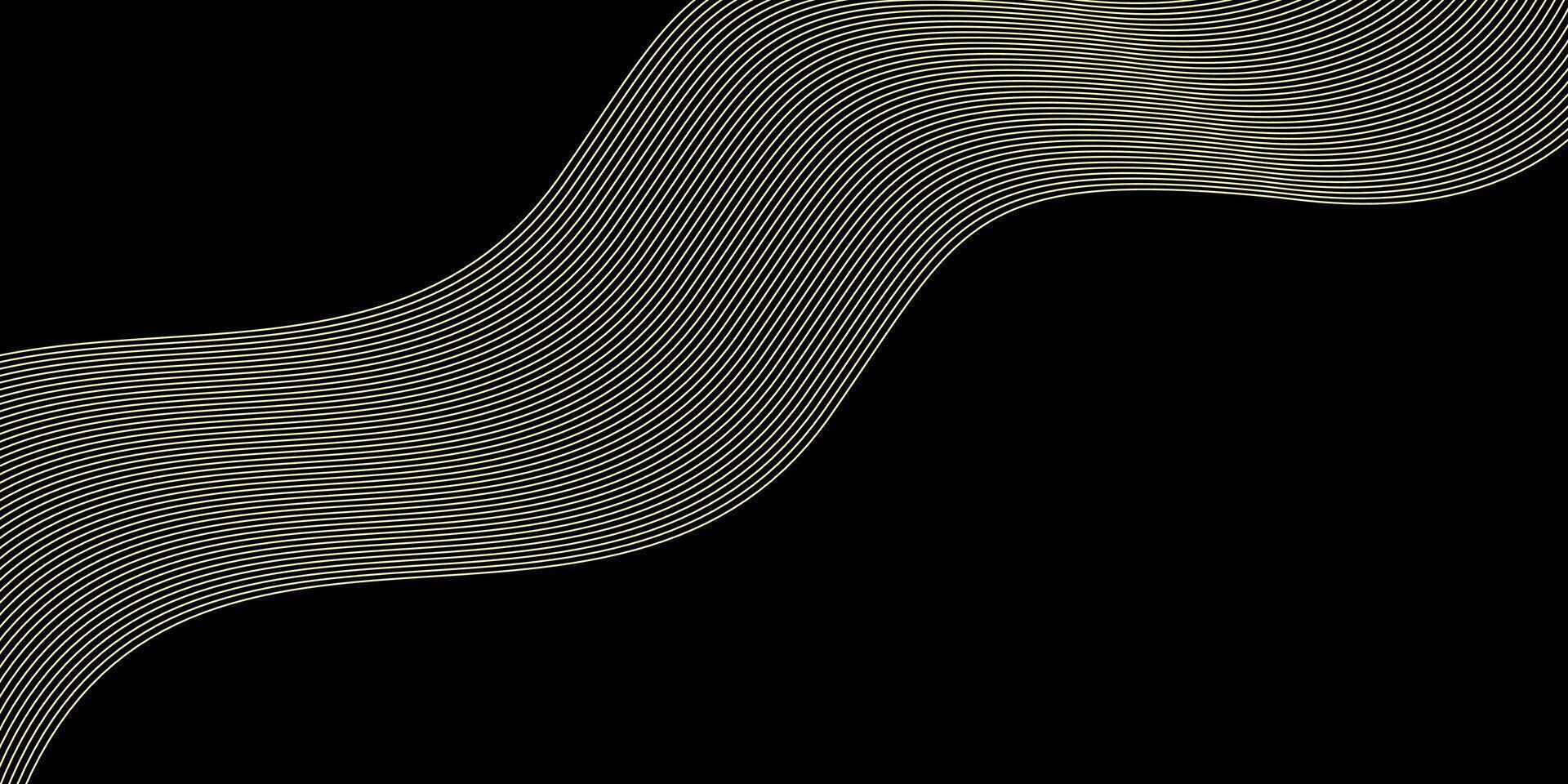 Abstract background with lines and curves vector