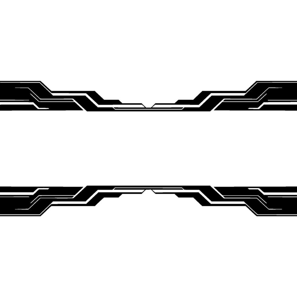 Futuristic Abstract Background With Tech Lines, Clean Modern vector