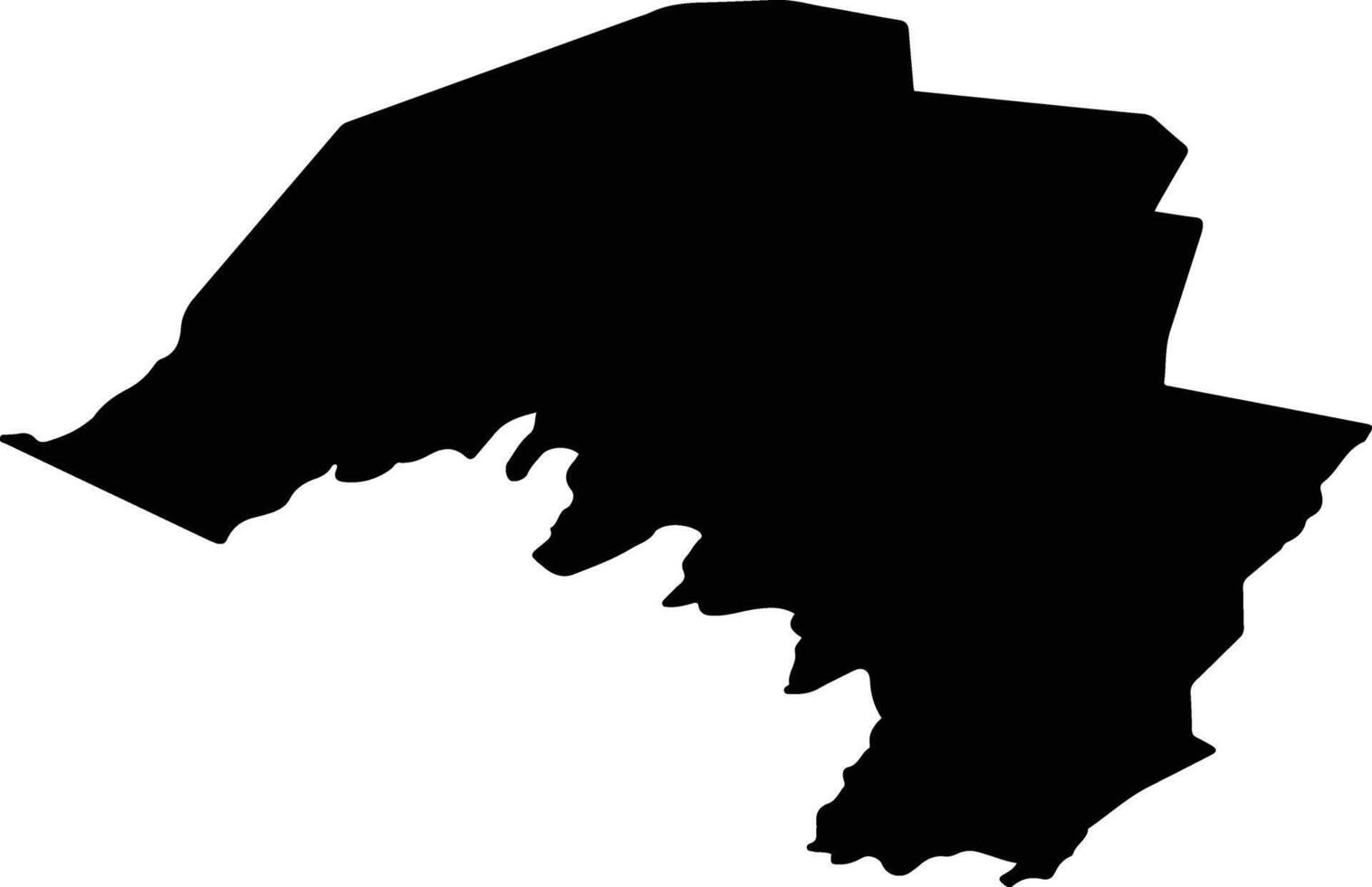 Kuressaare Estonia silhouette map vector
