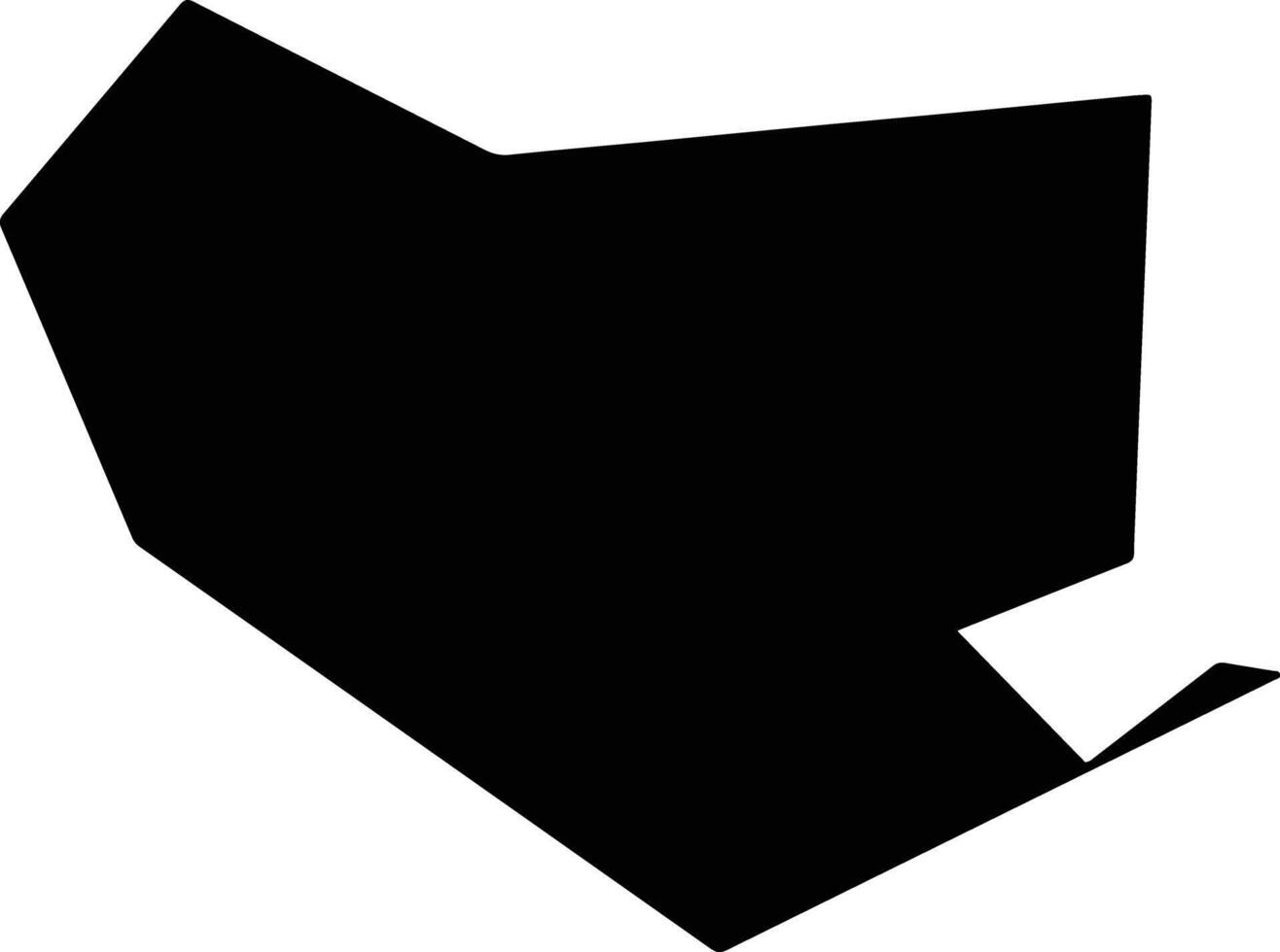 Kushtepa Uzbekistan silhouette map vector