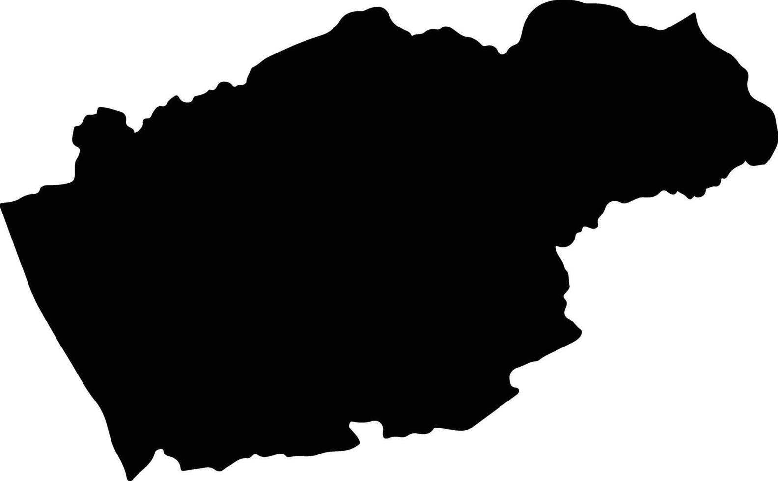Kut Chap Thailand silhouette map vector