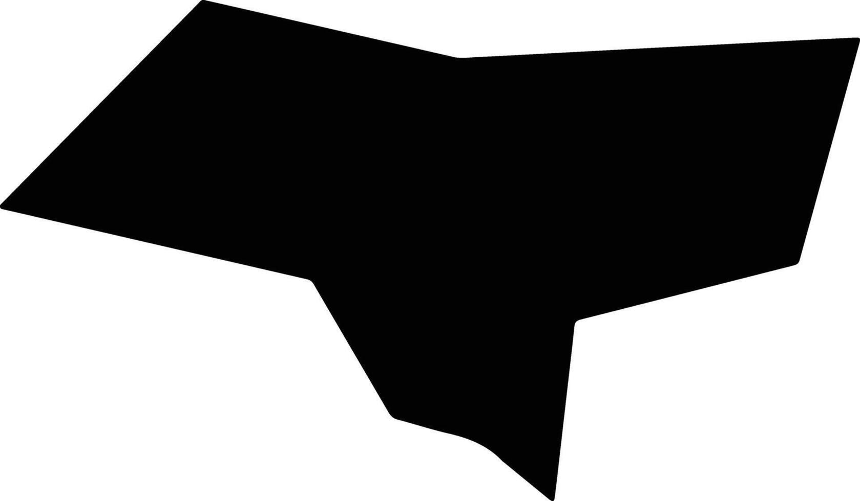 Kyiv Ukraine silhouette map vector