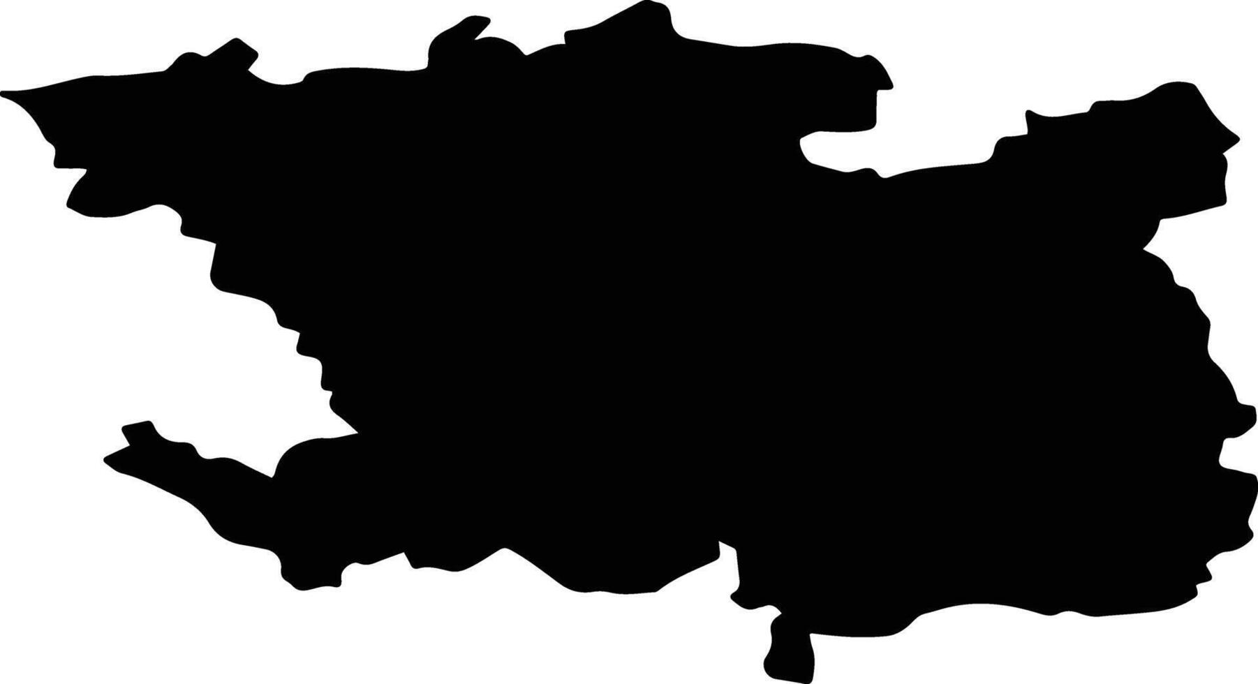 Labko Slovenia silhouette map vector