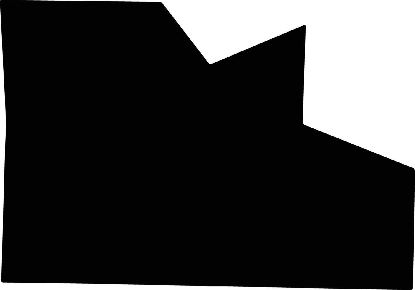 Laclede United States silhouette map vector