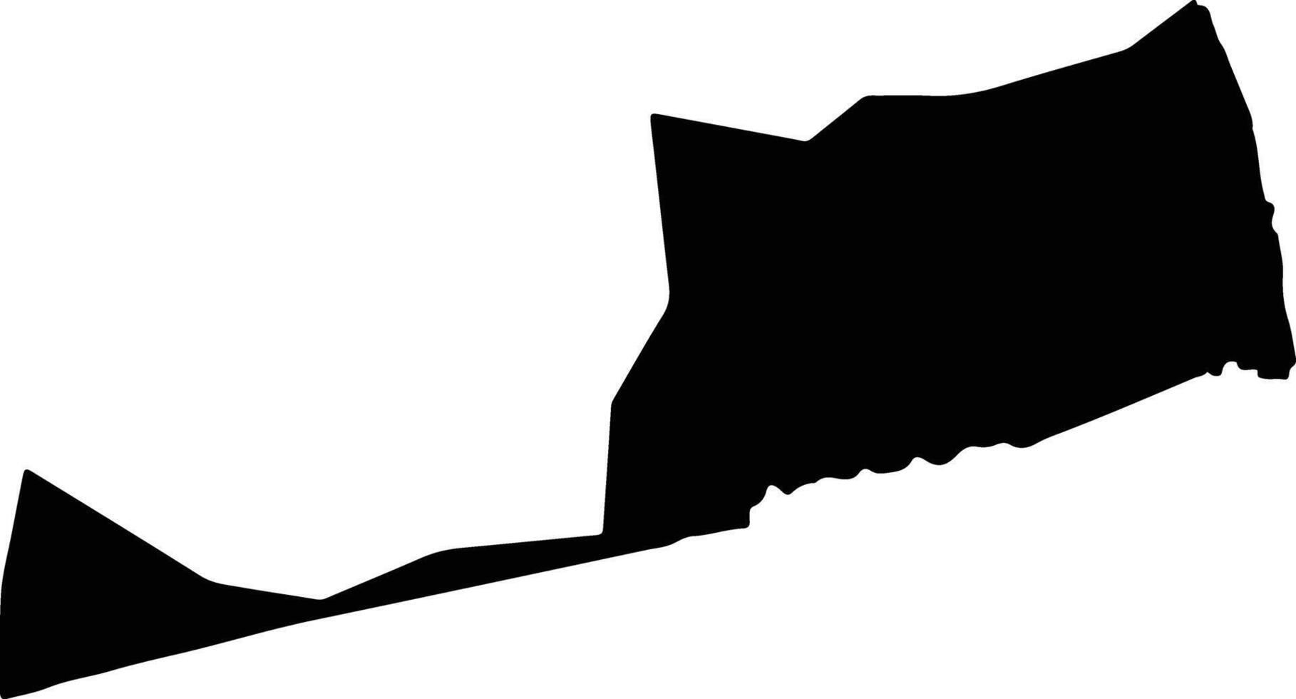 Lacs Togo silhouette map vector