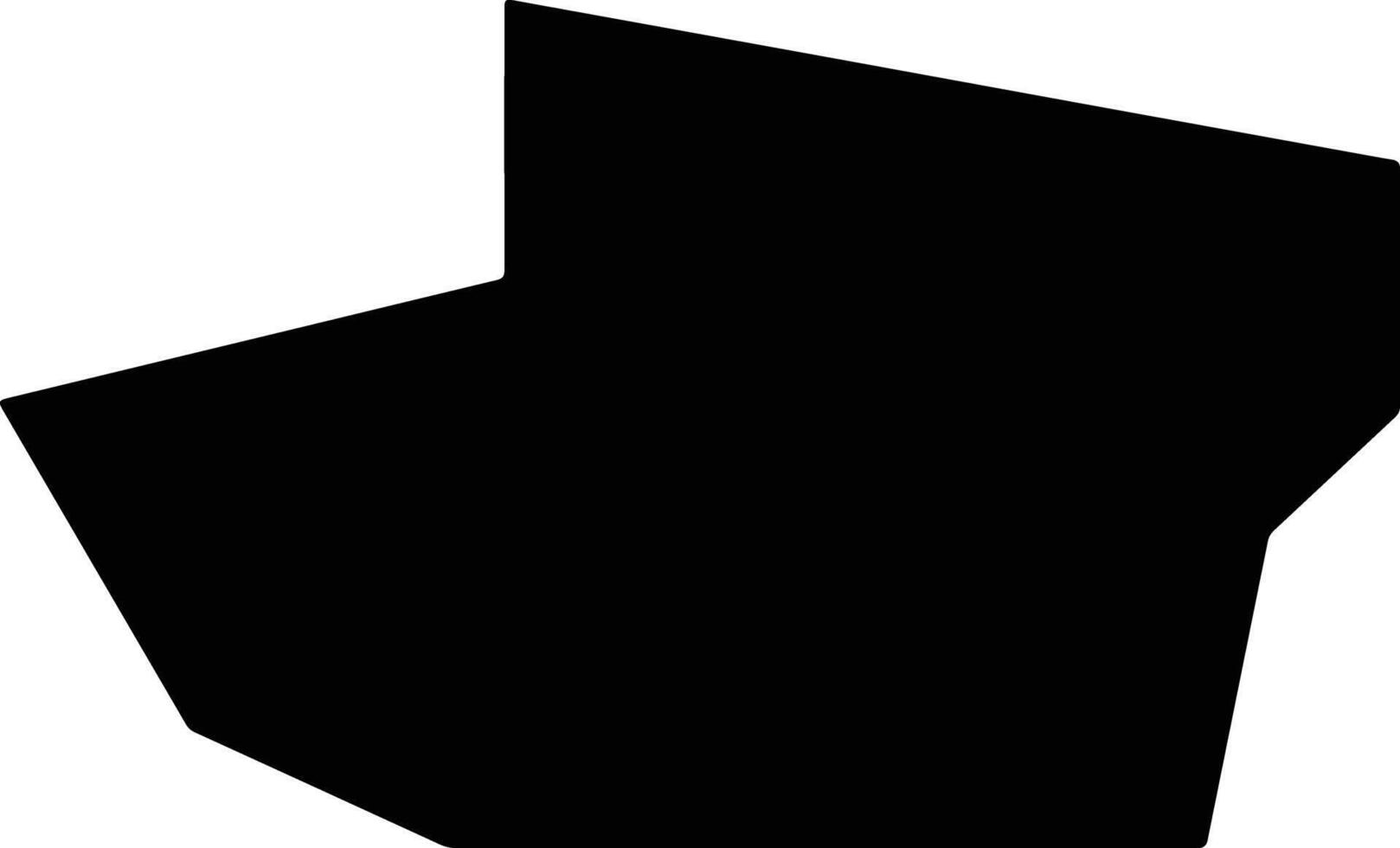 Madre de Deus Brazil silhouette map vector