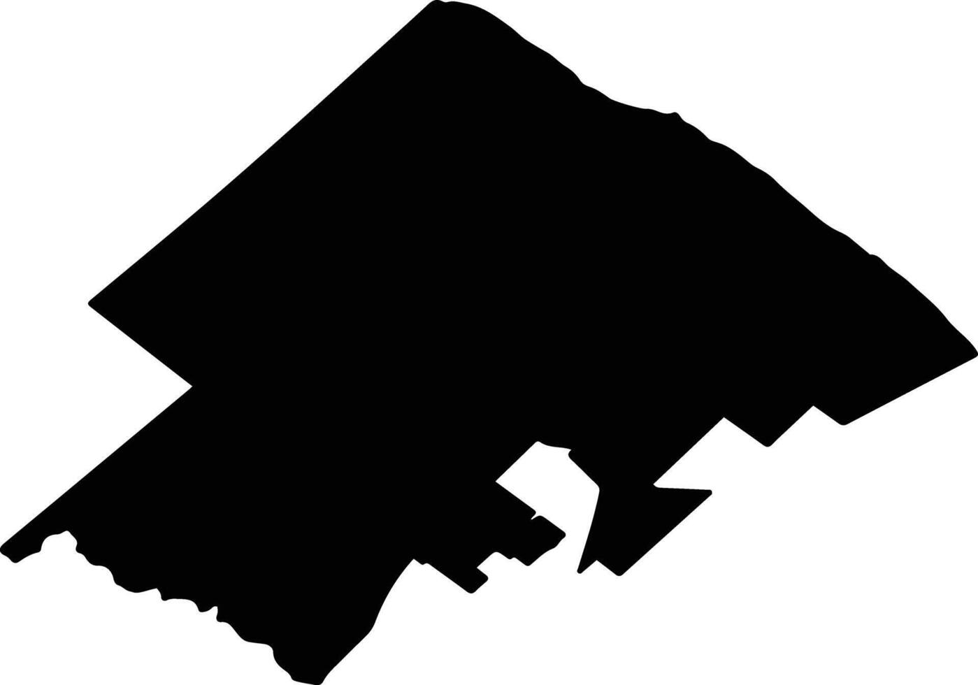 Magdalena Argentina silhouette map vector