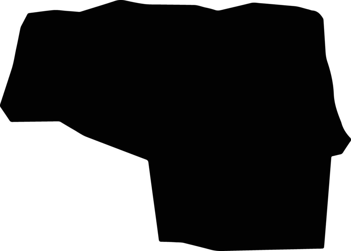 Malacatancito Guatemala silhouette map vector