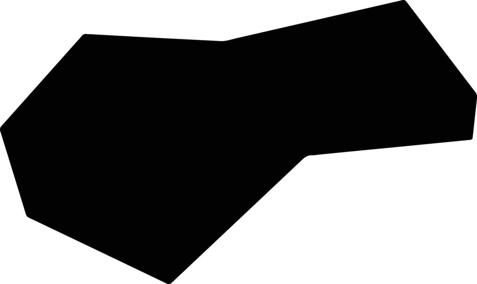 Malakand Pakistan silhouette map vector