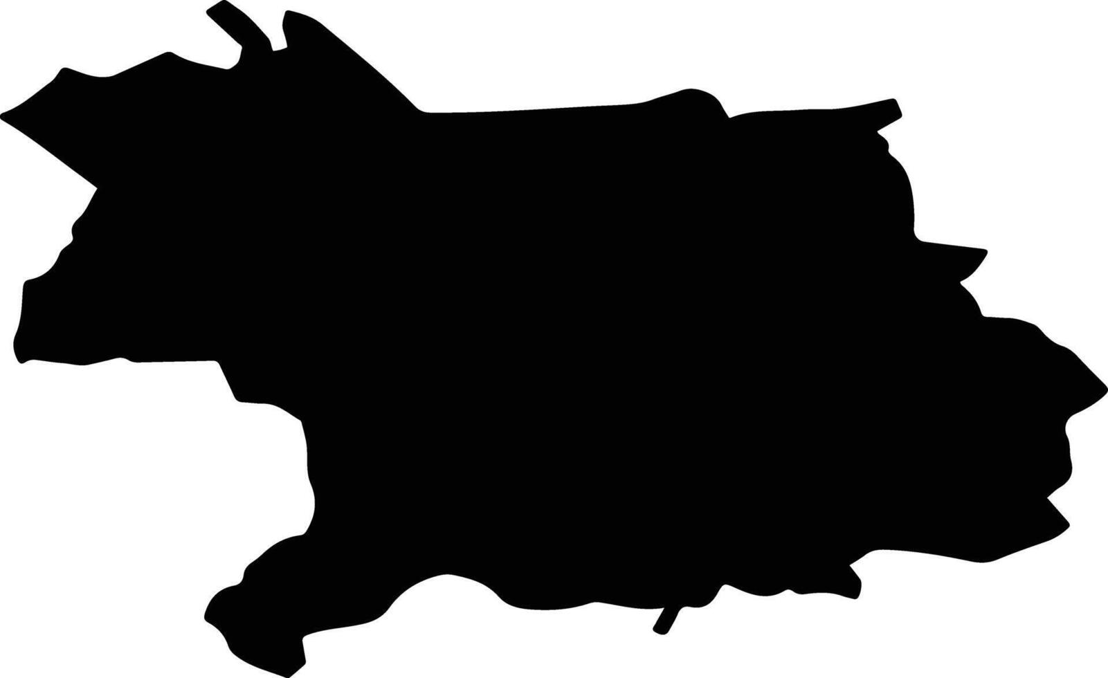 MALDARESTI Romania silhouette map vector
