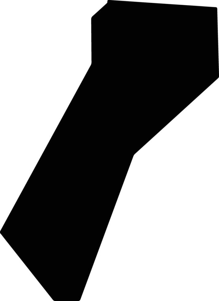 Maloelap Marshall Islands silhouette map vector