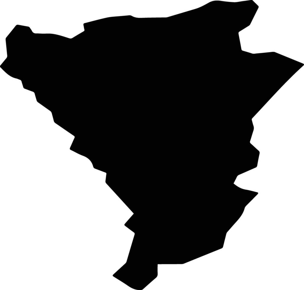 March Switzerland silhouette map vector