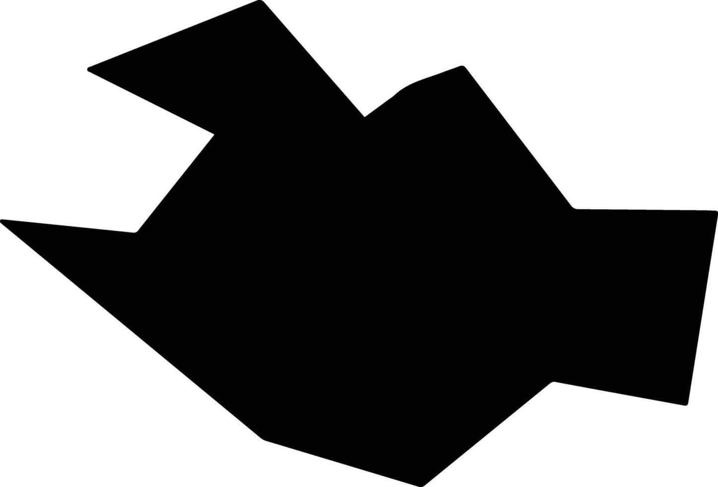 Marema Brazil silhouette map vector