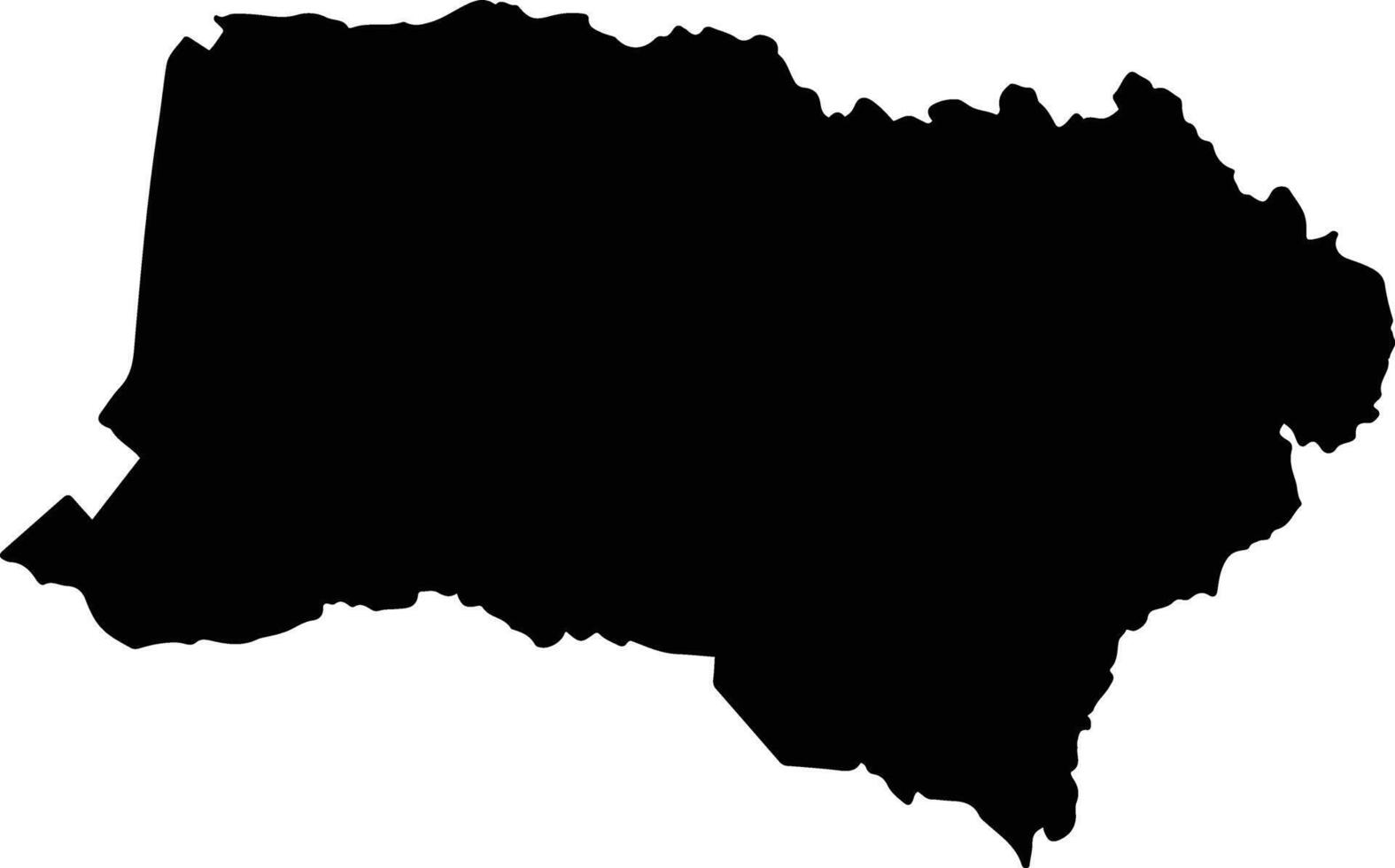 Mareeba Australia silhouette map vector