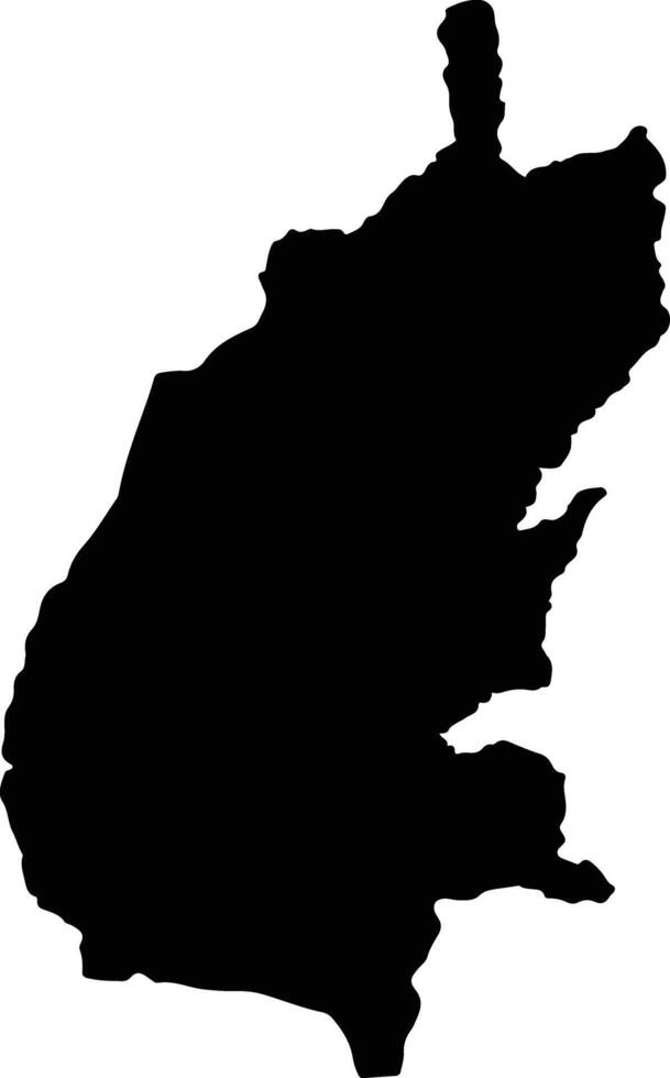 May Laos silhouette map vector