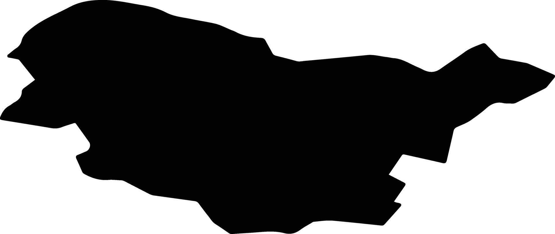 MAYNOOTH LEA 5 Ireland silhouette map vector