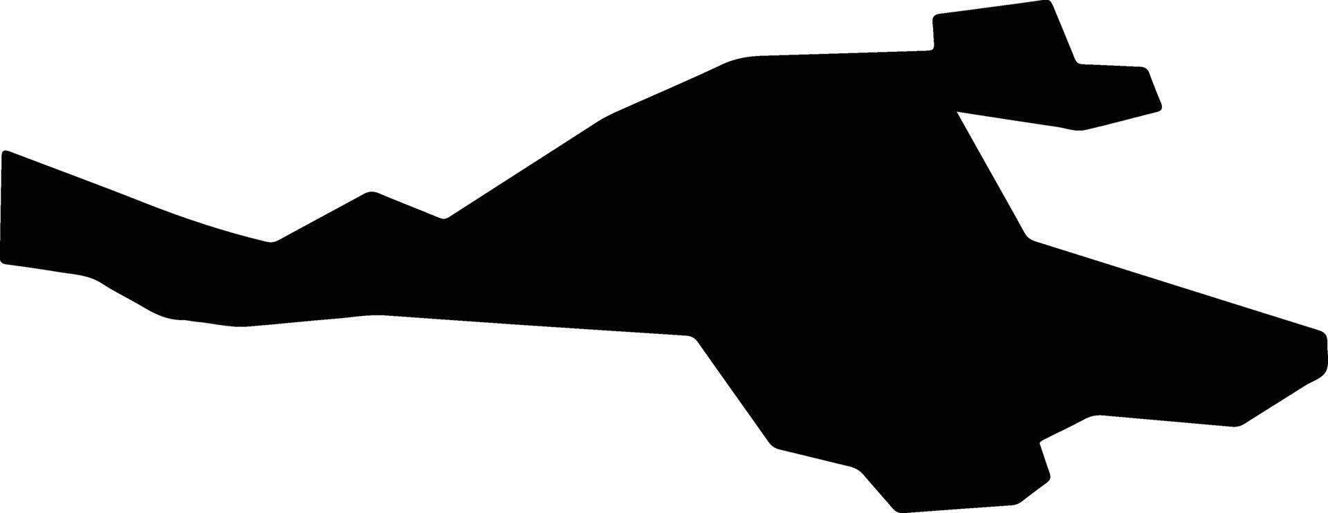 Mazsalaca Latvia silhouette map vector