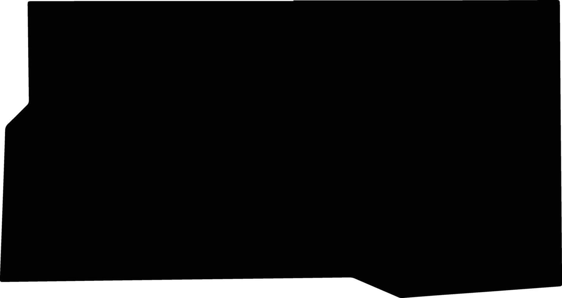 McKean United States silhouette map vector