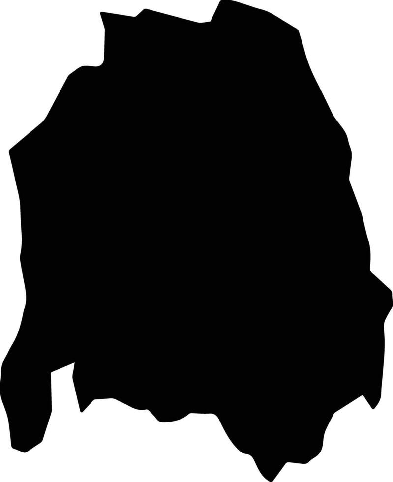Medina Jamaica silhouette map vector