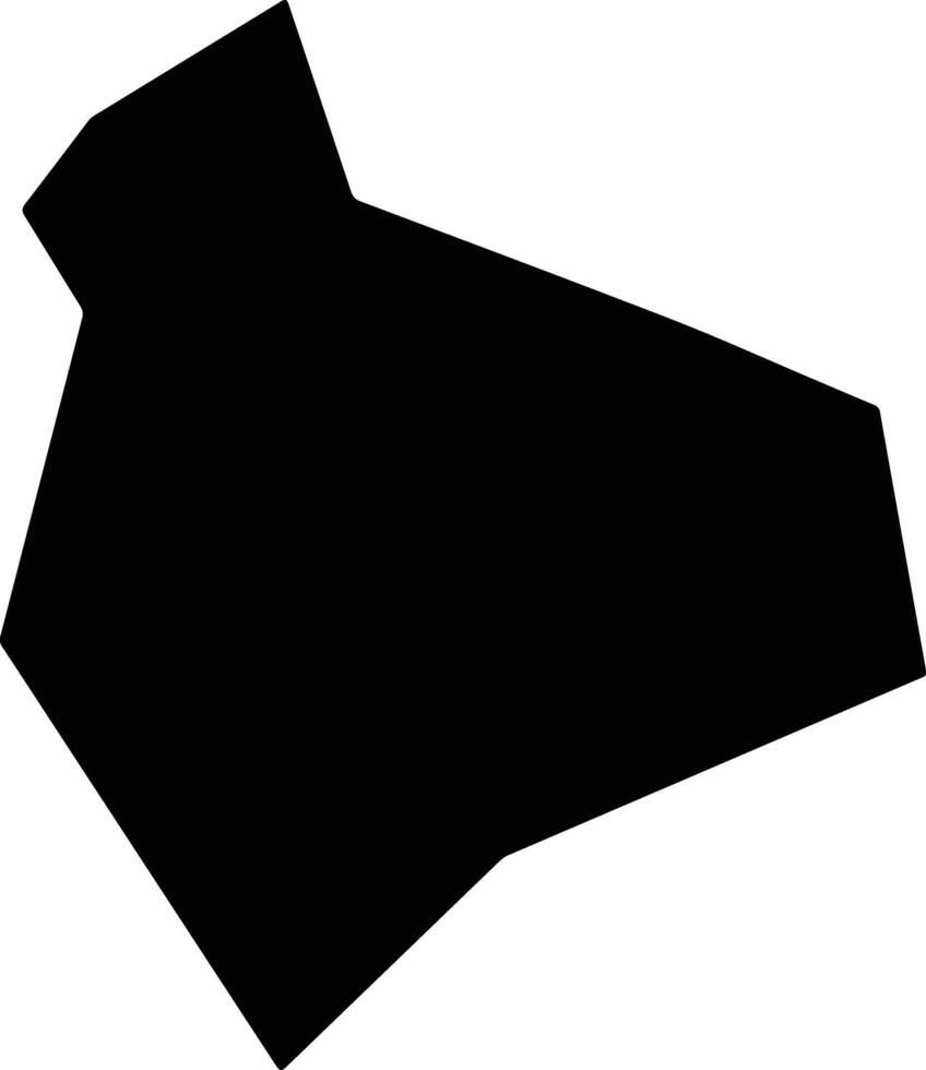 Meketii Palau silhouette map vector