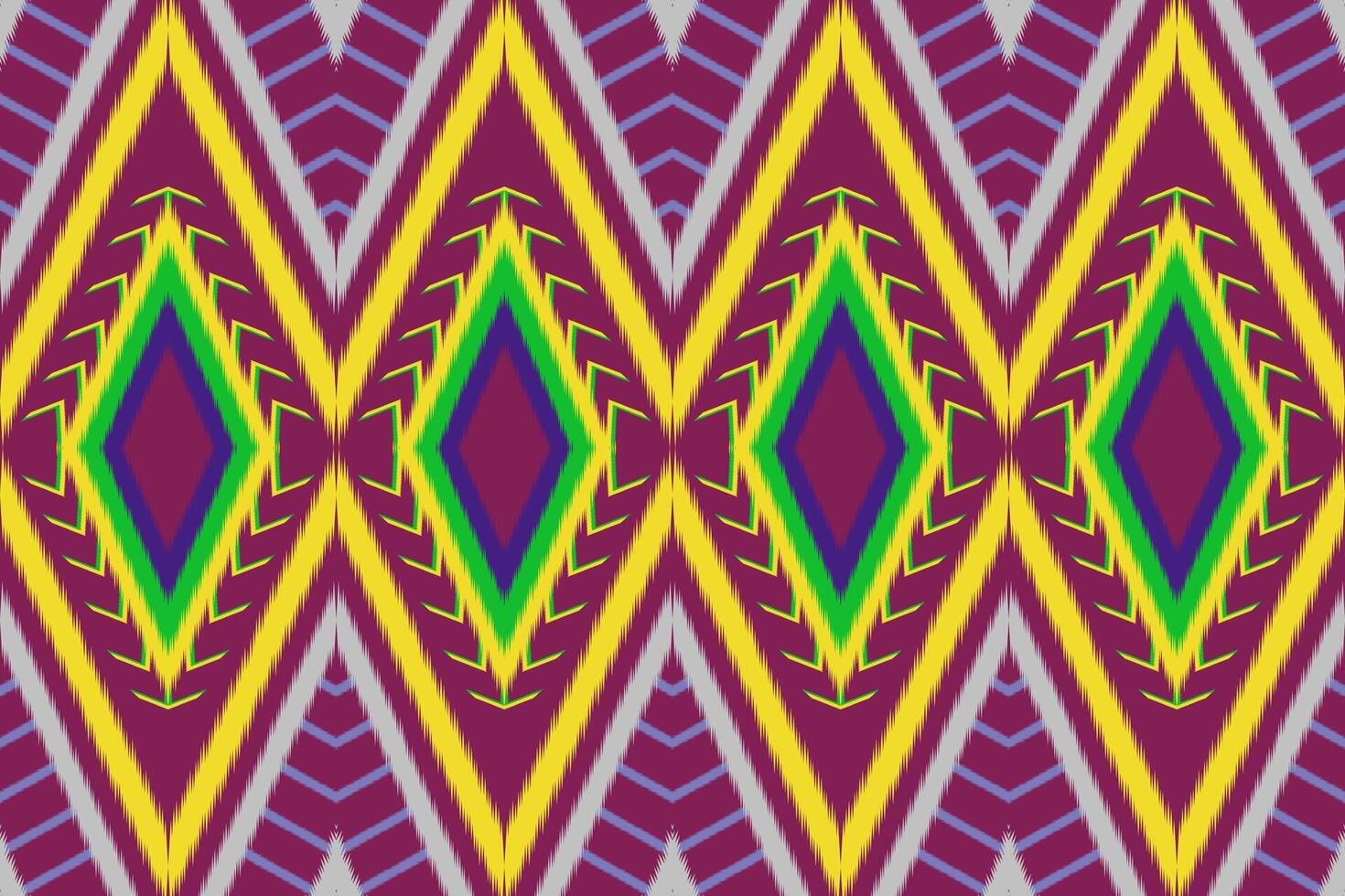 Native Ikat Pattern. vector