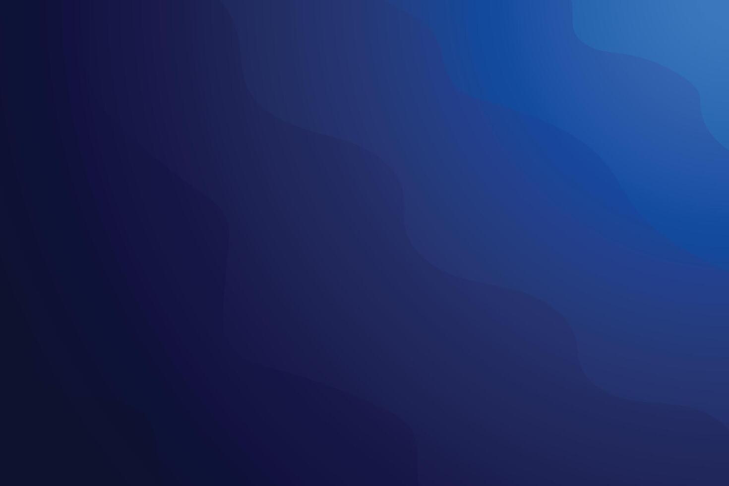 Dark Ocean Blue Gradient Background with Glowing Blue Light vector