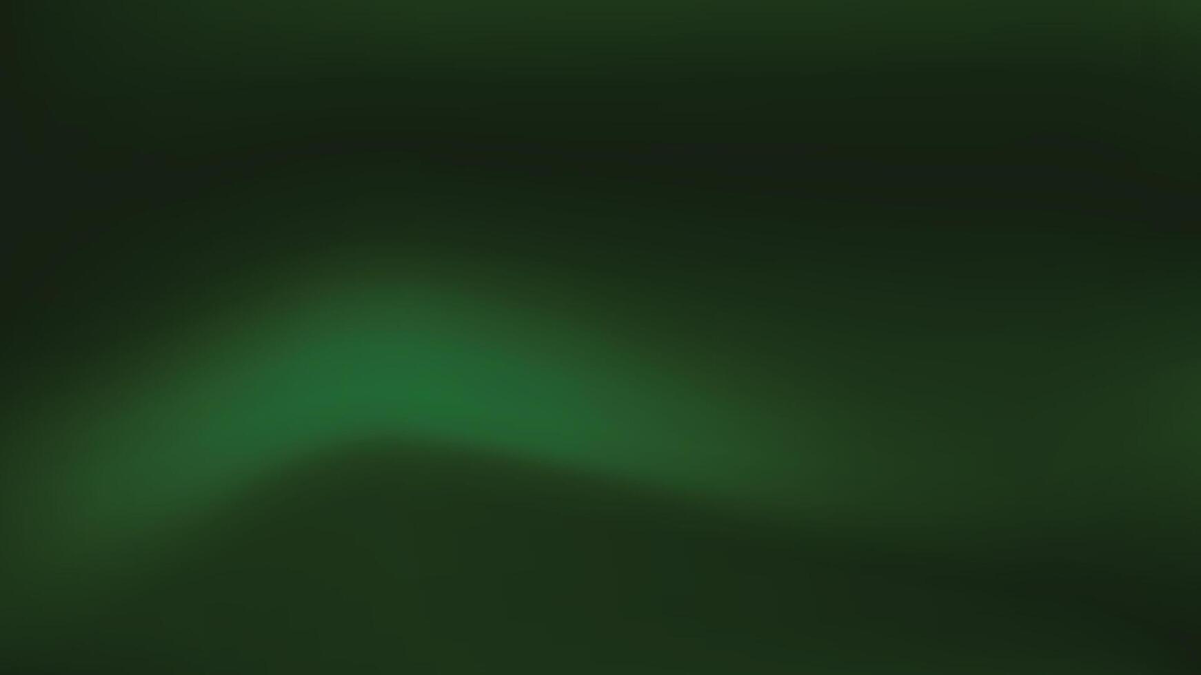 Dark emerald green gradient background with glowing color wave black backdrop vibrant dark banner vector