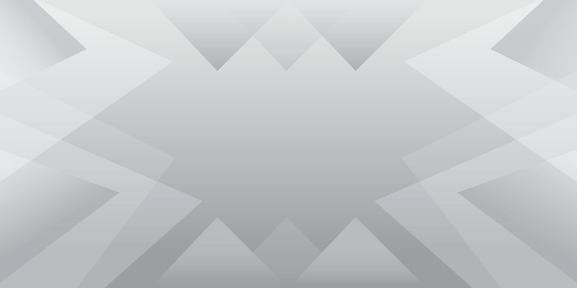 Grey and white abstract background with geometric shapes and copy space. Suitable for used as banner, presentation, flyer, and template. vector