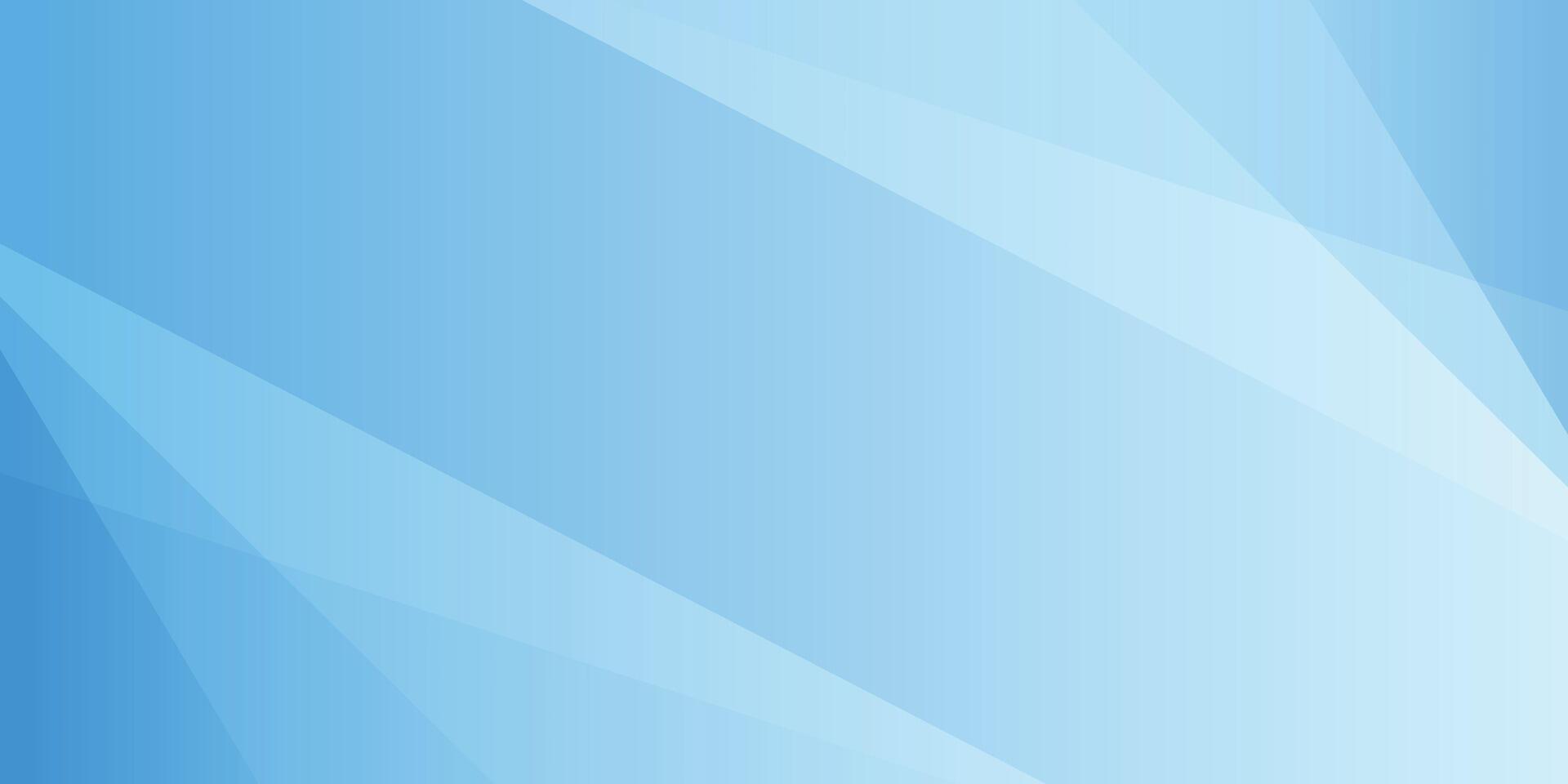 Light blue abstract triangle geometric border background vector