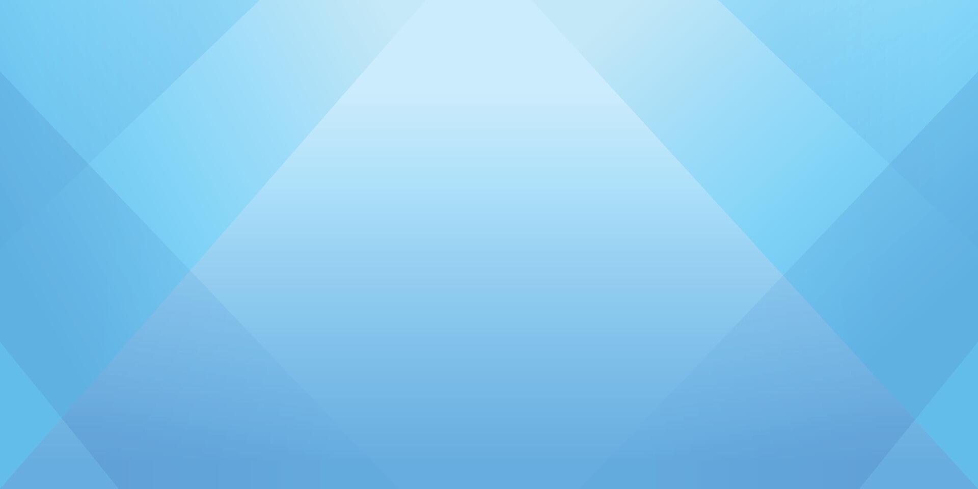 Modern light blue abstract background with triangle geometric border and copy space vector