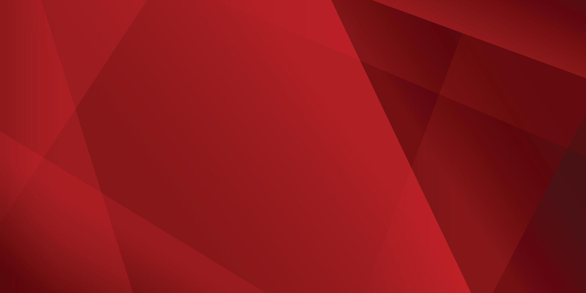 Modern red abstract background with elegant geometric shapes vector