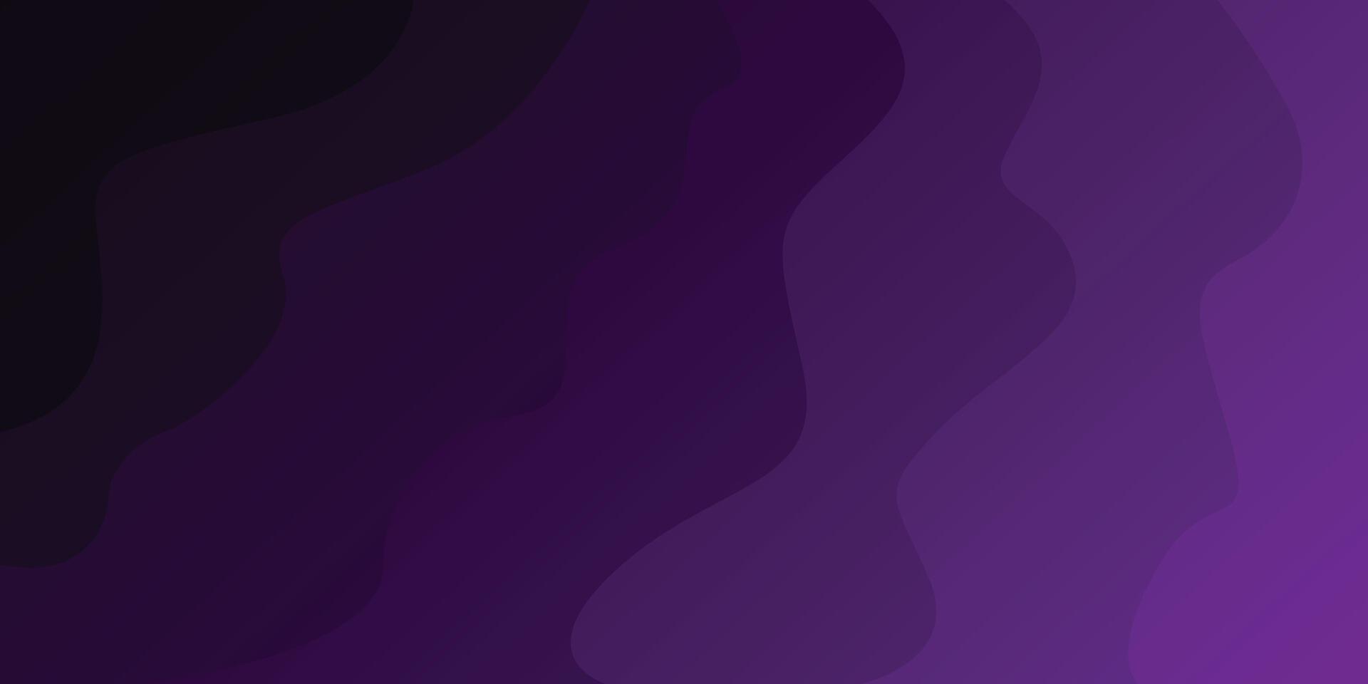 Modern Purple Abstract Wave Gradient Background vector