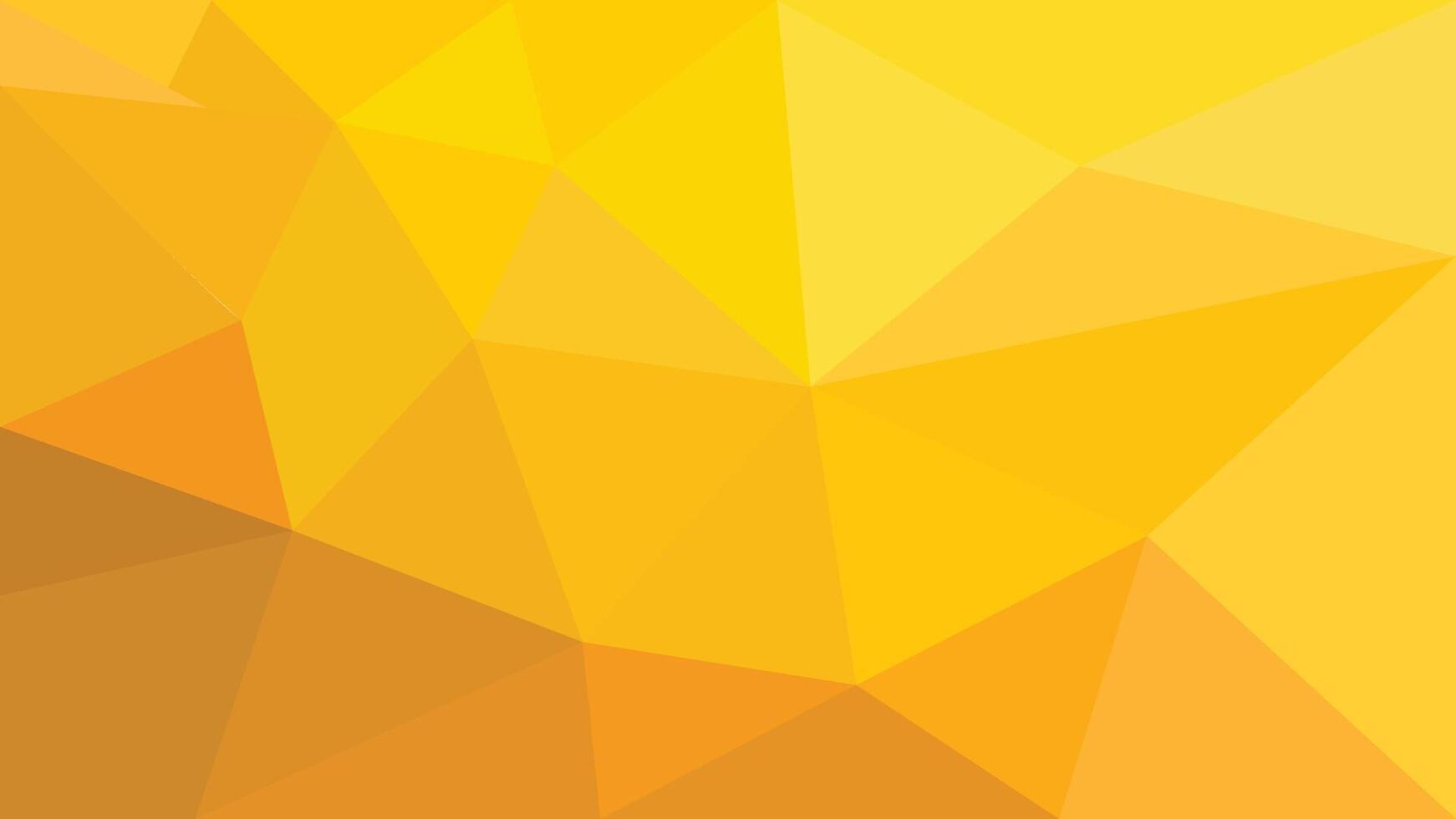 Yellow abstract polygon background. Perfect for banner, background, template, wallpaper, flyer, and presentation. vector