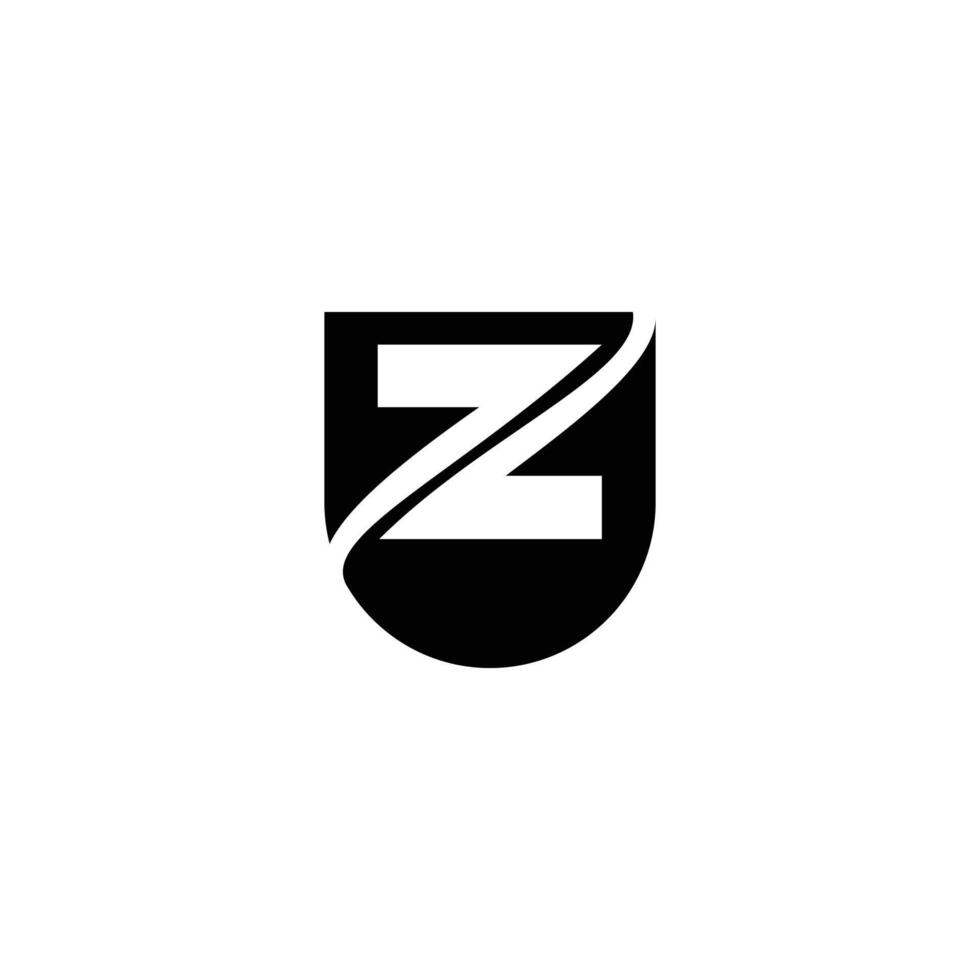 Exclusive ZU or UZ Initial Logo for Distinct Branding vector