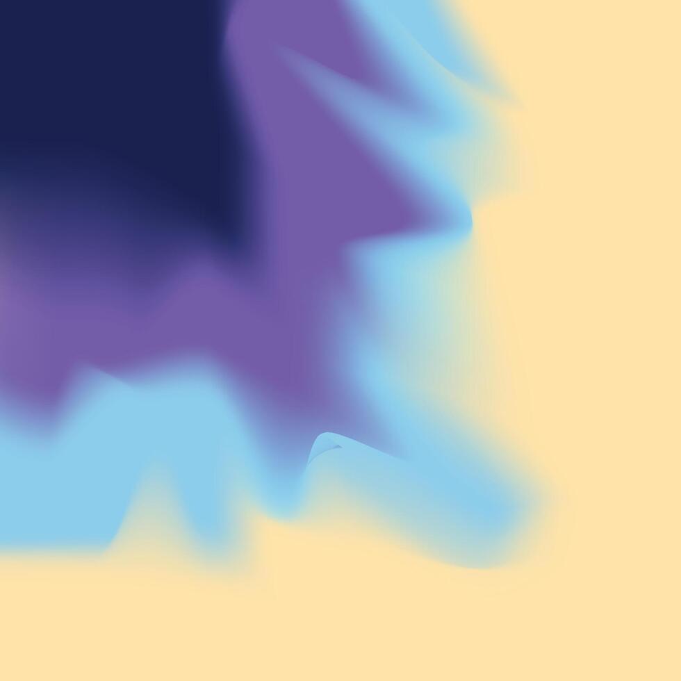 A blue and purple abstract background with a black and white cloud vector