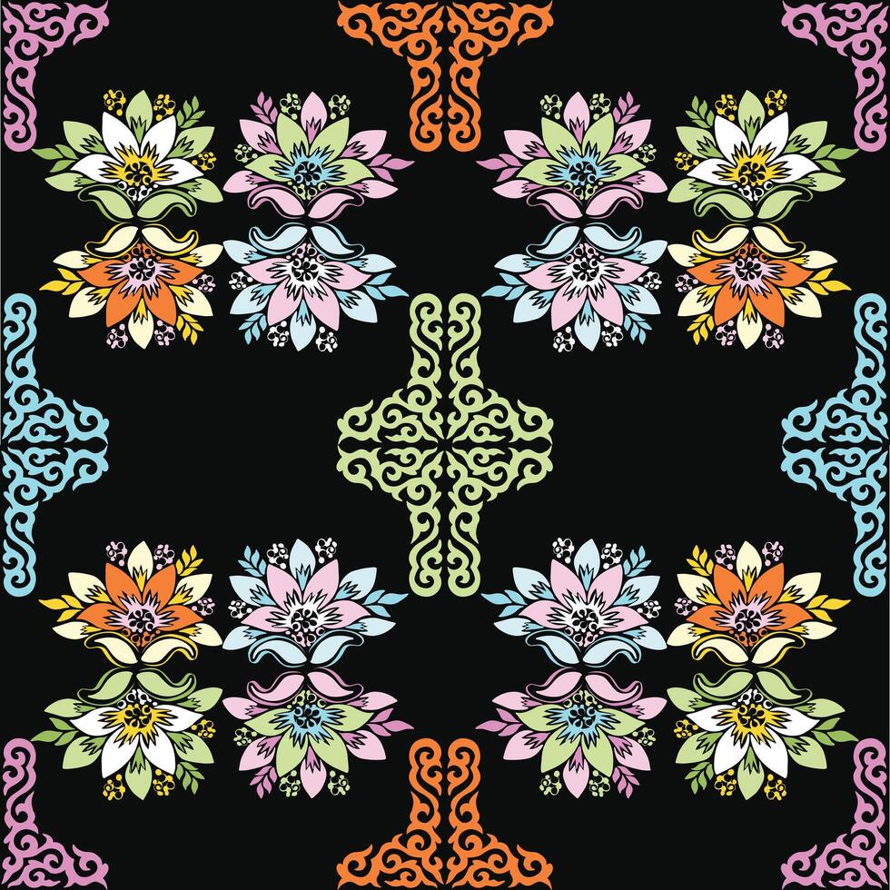 Floral seamless pattern for printing design vector
