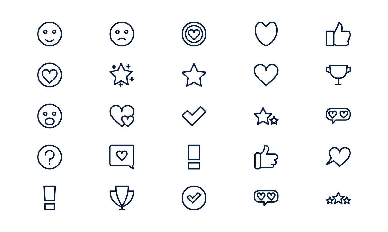 Feedback icon representing communication, user response, and opinion sharing in outline style vector