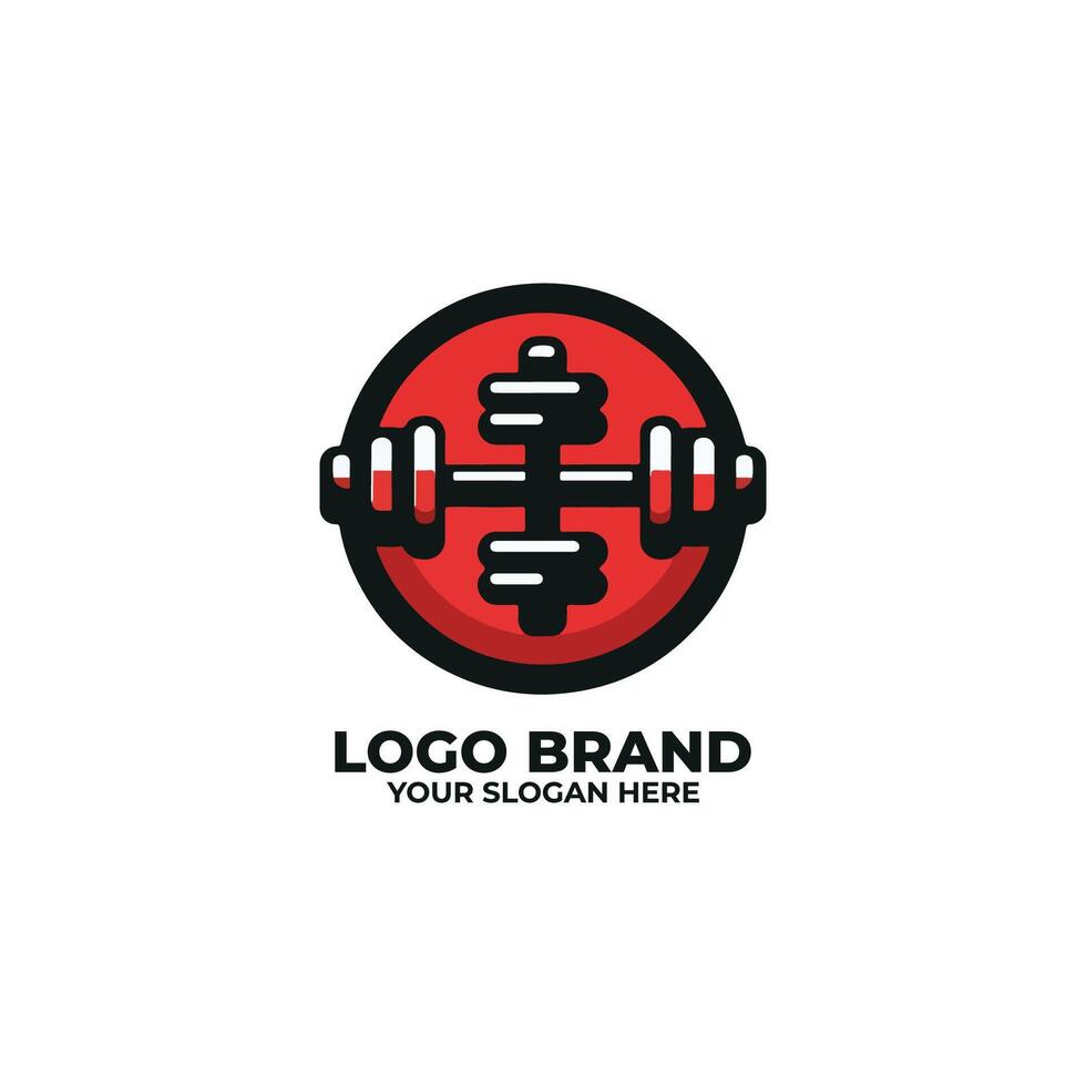 Modern Workout Icon Design vector