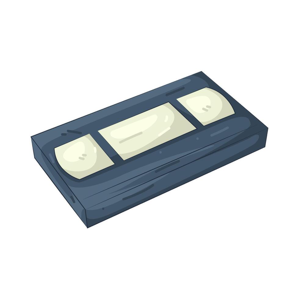 Illustration of VHS Videocassette vector