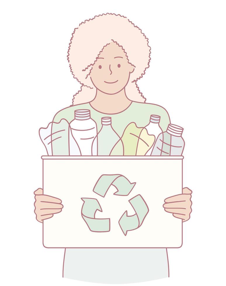 Embracing EcoFriendly Recycling Practices is essential for fostering a Sustainable Future vector