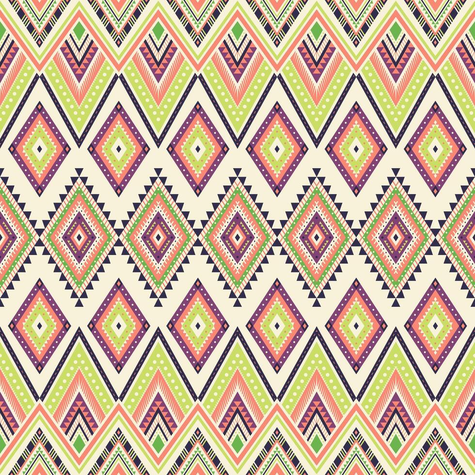 Tribal striped seamless pattern. Aztec geometric background, for used in textile design, web design for making of clothes, accessories, decorative paper, wrapping, backpacks, etc. vector