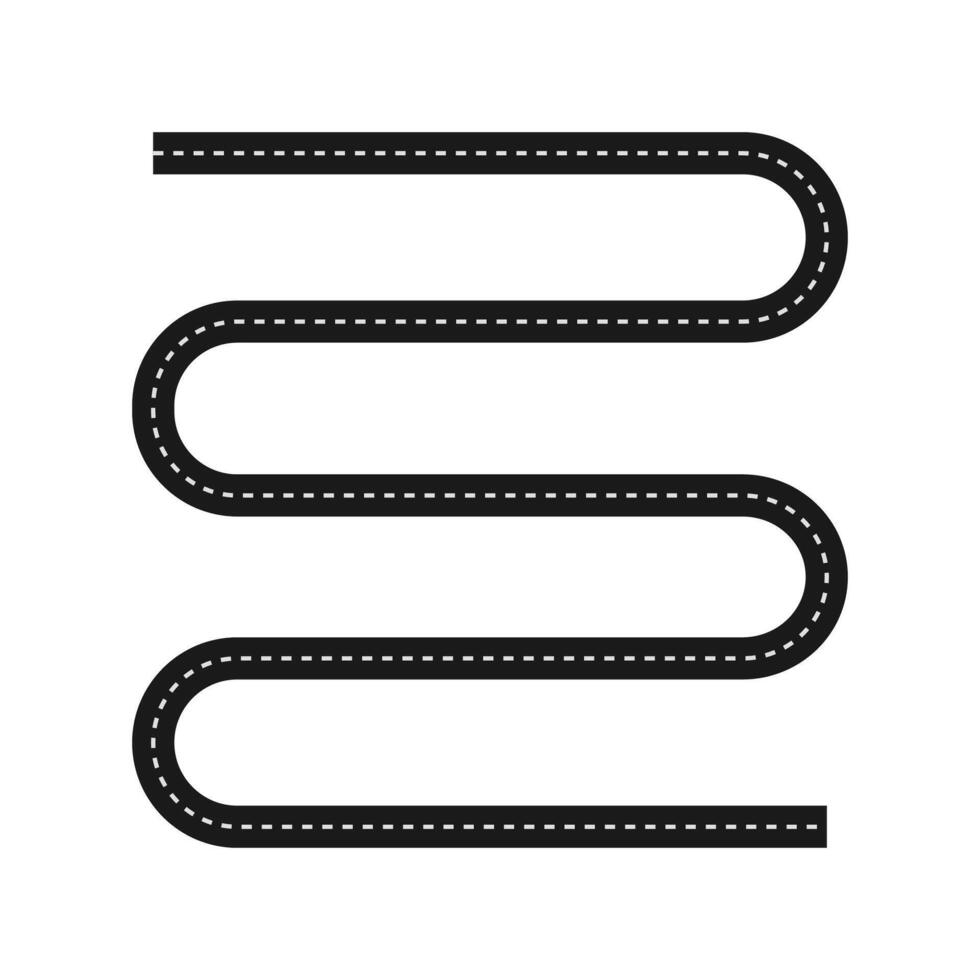Road or street element infographic vector