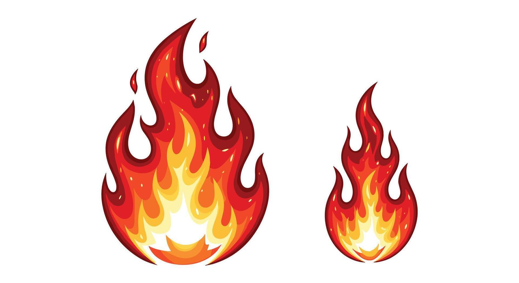 The Importance of Fire in Human History and How We Tamed the Flames vector