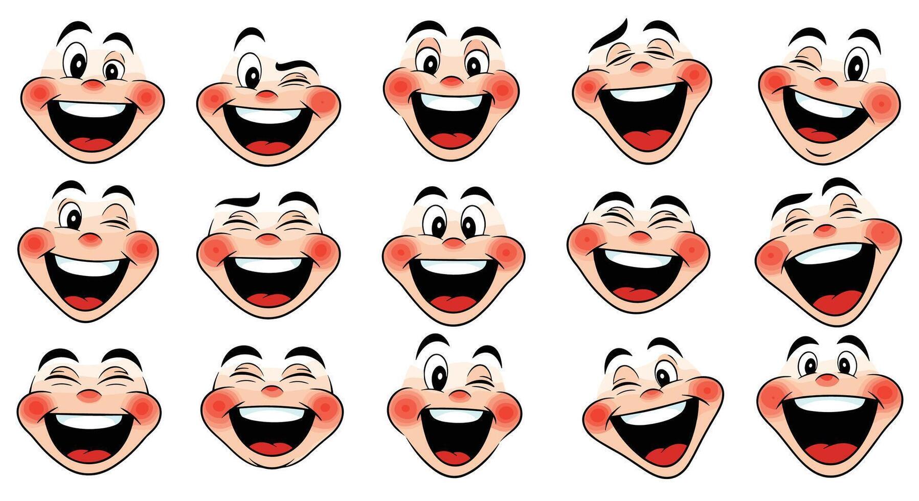 The Significance of Facial Expressions A Guide to Understanding Emotion Through Human Faces vector