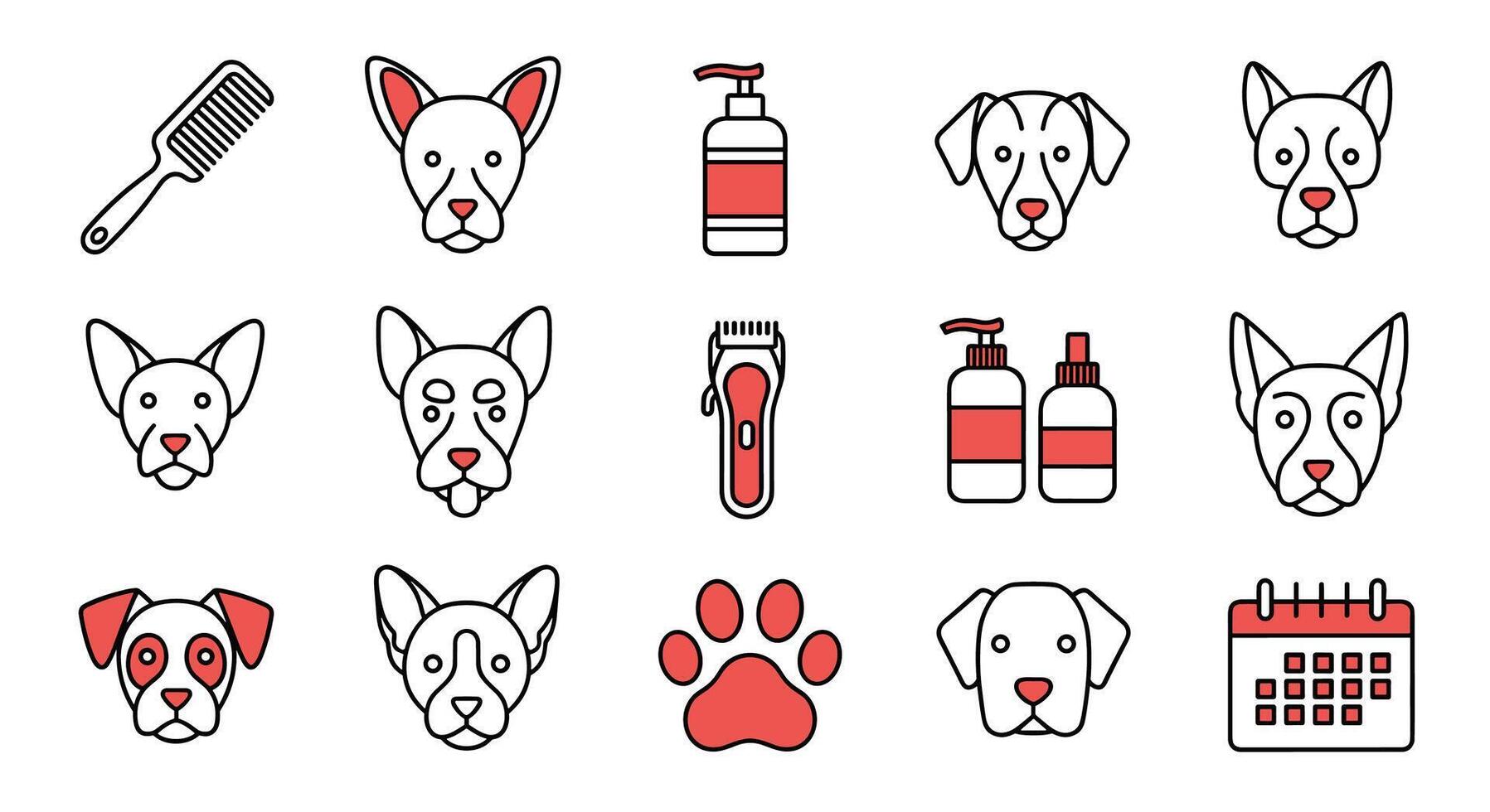 Dog Grooming Essentials and Services A Complete Guide for Pet Owners and Enthusiasts vector