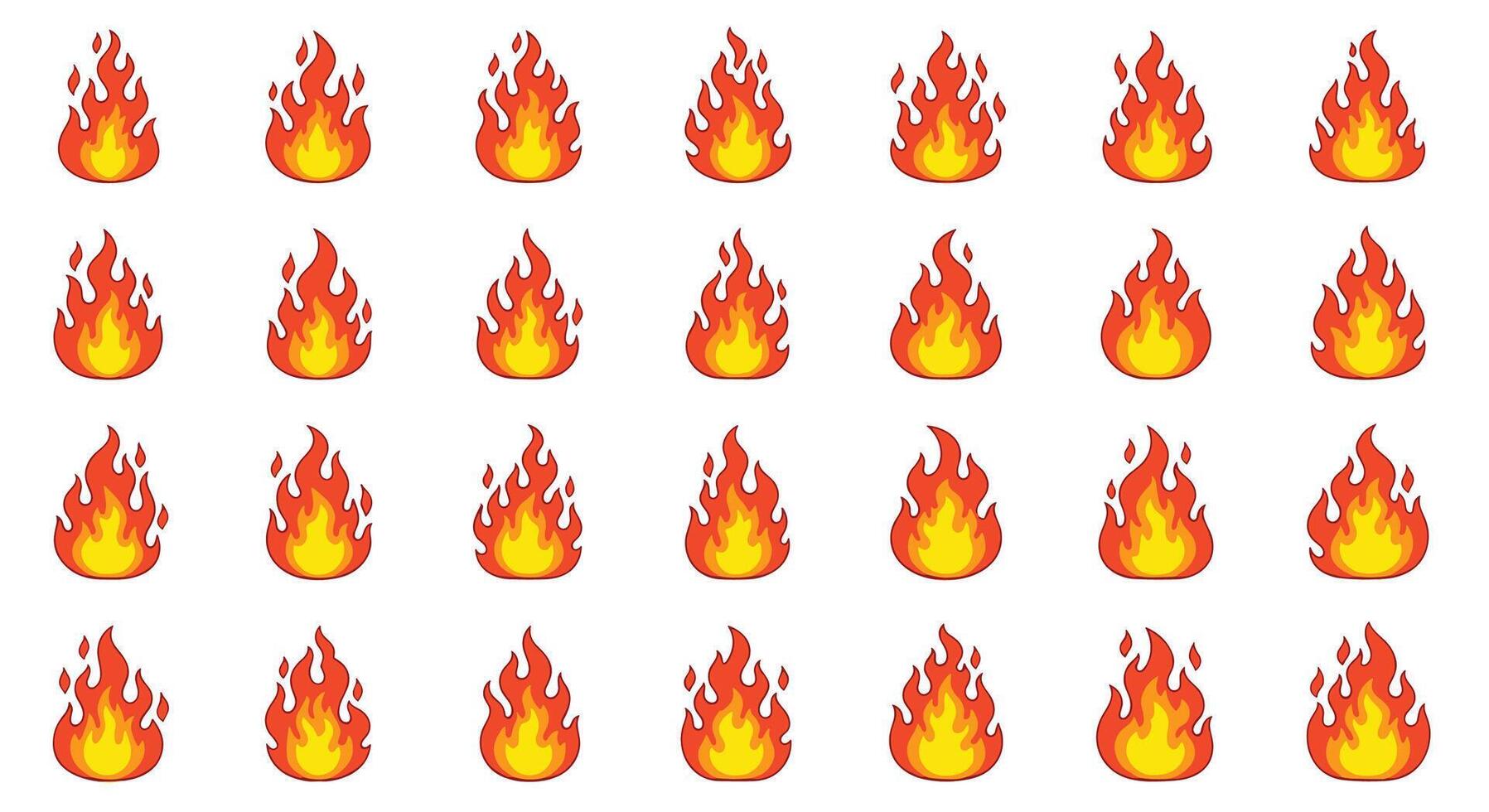 The Many Uses And Benefits Of The Flames For Daily Life And More vector