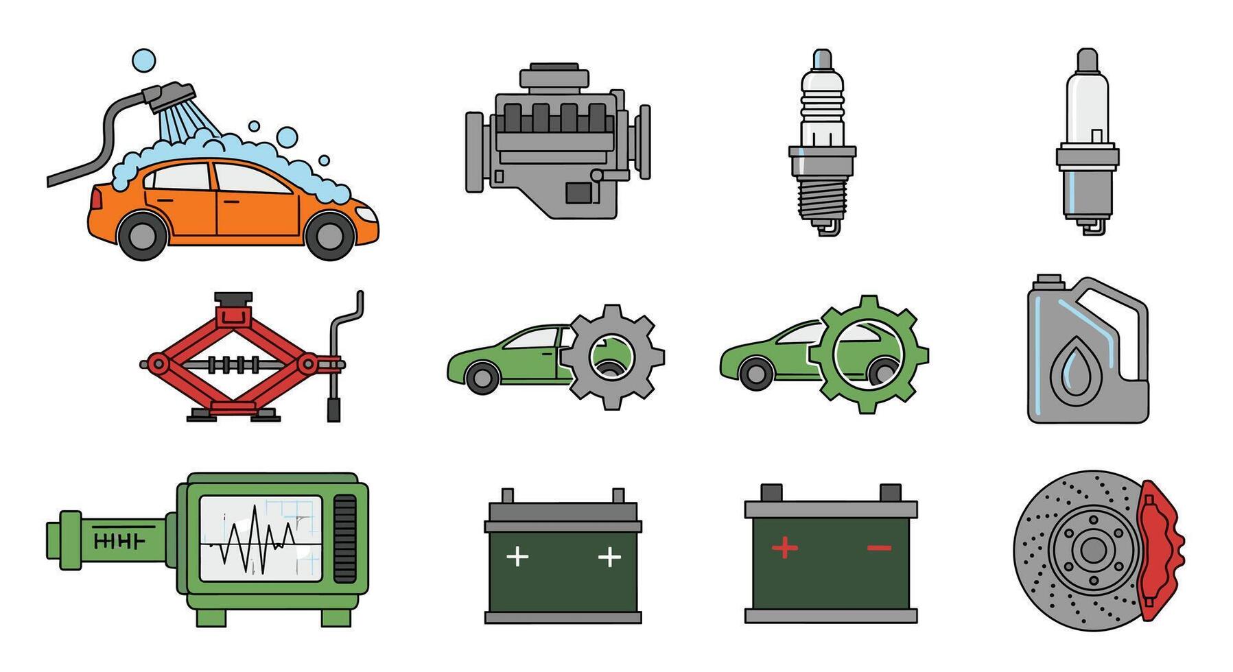 The Ultimate Guide to Keep Your Car in Tip Top Shape All Year Long vector