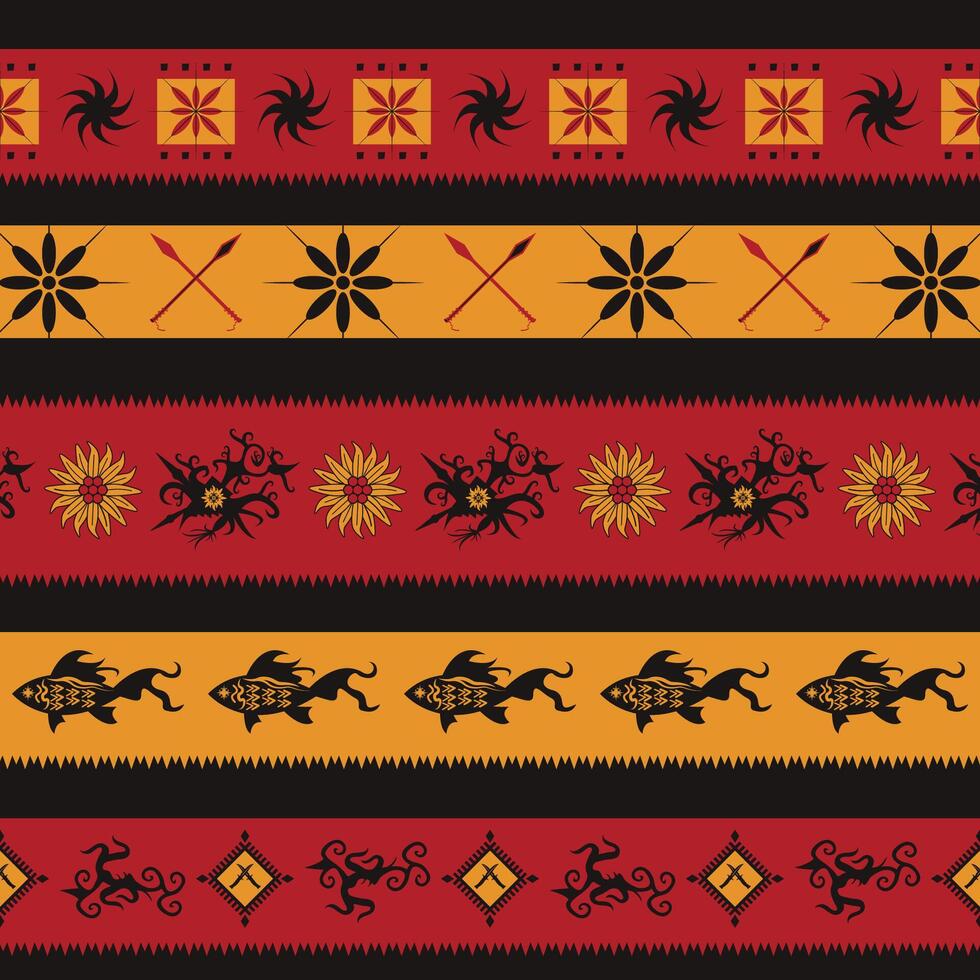 unique own custom made tribal pattern ethnic ornaments art Wallpaper background suitable for textile print vector