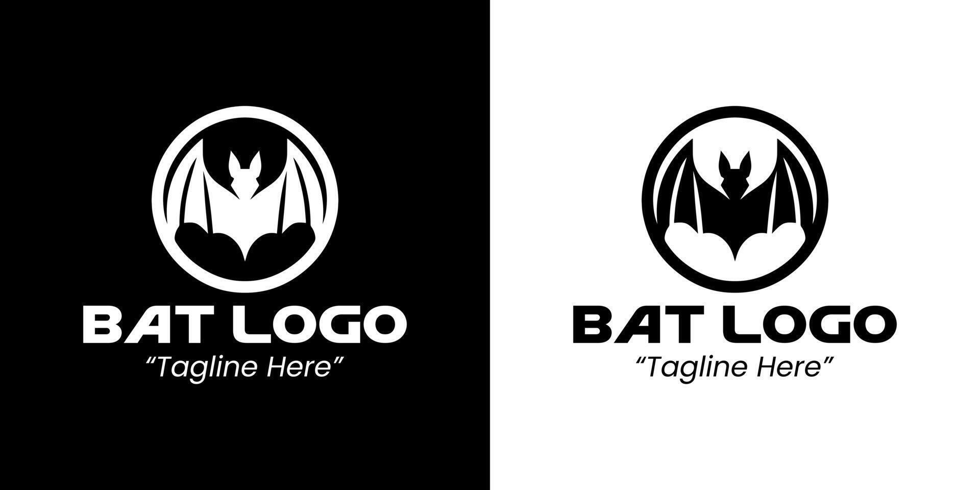 Elegant Bat Logo Design for Branding with Modern and Creative Style vector